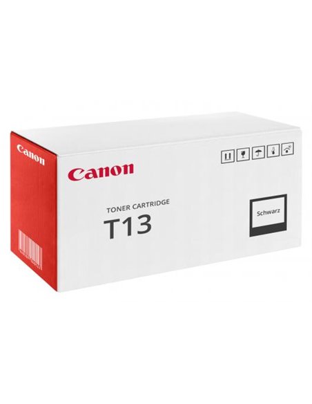 Toner Cartridge Canon T13 Black, for i-Sensys X 1440i, Yield 10,600 pages.