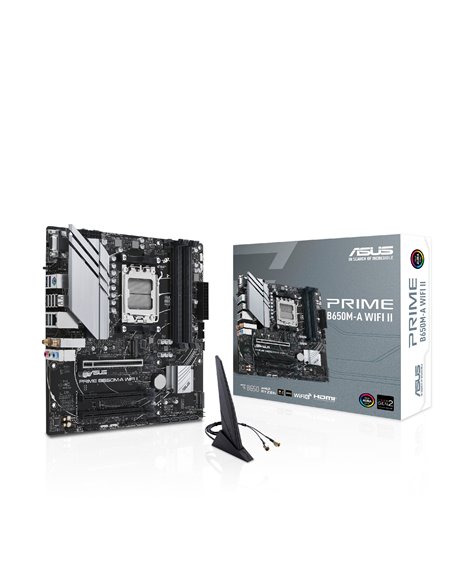 Материнская плата ASUS PRIME B650M-A WIFI II/ AM5 / B650/ DDR5/ mATX