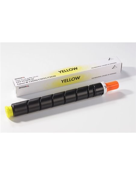 Compatible toner cartridge Canon С-EXV34/GPR36 IR Advance C2020/C2025/C2030 Yellow 19K