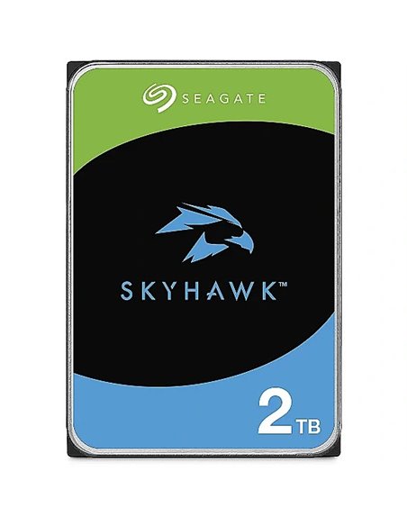 3.5” HDD 2.0TB Seagate ST2000VX017 SkyHawk™ Surveillance, CMR Drive, 5400rpm, 256MB, SATAIII