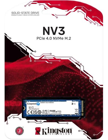 M.2 NVMe SSD Kingston NV3 4.0TB (SNV3S/4000G)