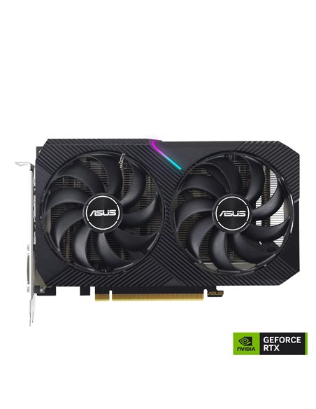 Placa video ASUS Dual GeForce RTX 3050 V2 OC Edition / 8GB / GDDR6 / 128Bit