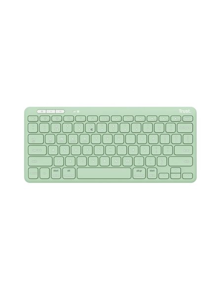 Tastatura Wireless Compacta Trust Lyra / BT5.0 / Green