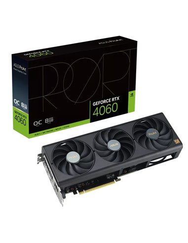 Placa video ASUS ProArt GeForce RTX 4060 OC Edition / 8GB / GDDR6 / 128bit