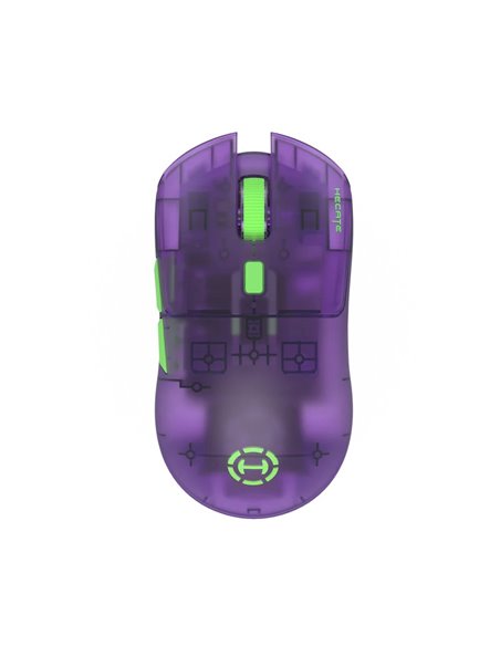 ouse pentru jocuri fara fir tri-mode Edifier HECATE G3M PRO Transparent Purple