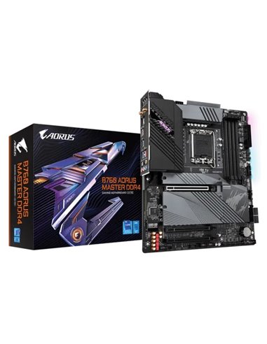 Placa de baza GIGABYTE B760 AORUS MASTER DDR4 / 1700 / B760 / DDR4 / ATX