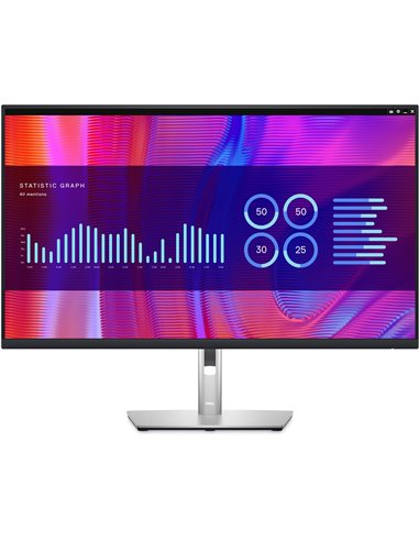 31.5” Monitor DELL P3223QE / 4K / 5ms / Black/Silver