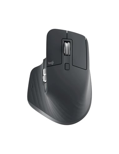 Mouse Wireless Logitech MX Master 3S / 2.4GHz and Bluetooth / 7 buttons / 200-8000 dpi / Graphite