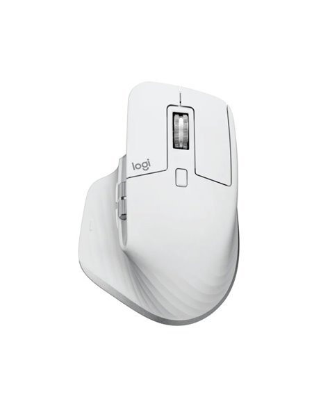 Mouse Wireless Logitech MX Master 3S / 2.4GHz and Bluetooth / 7 buttons / 200-8000 dpi / Pale Grey