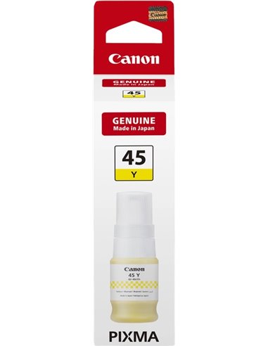 Ink Bottle Canon GI-45Y, Yellow (6287C001), 40ml for Canon MAXIFY GX1040, MAXIFY GX2040, 3000 p. (Eco 4500 p.)