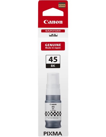 Ink Bottle Canon GI-45 BK, Black (6288C001), 40ml for Canon MAXIFY GX1040, MAXIFY GX2040, 3000 p. (eco: 4500 p.)