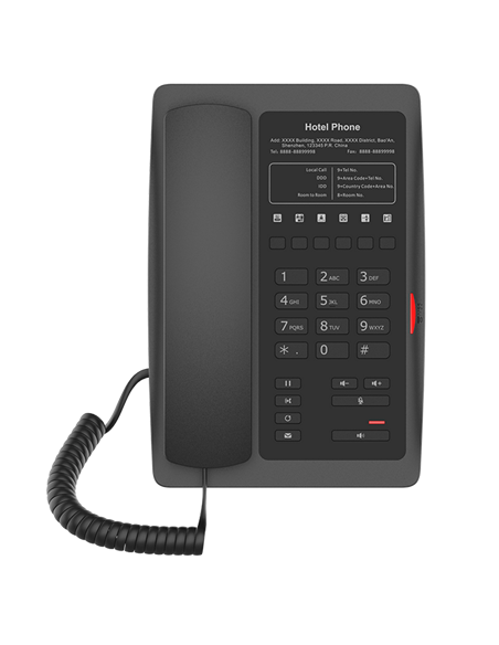 Telefon IP Fanvil H3, Negru