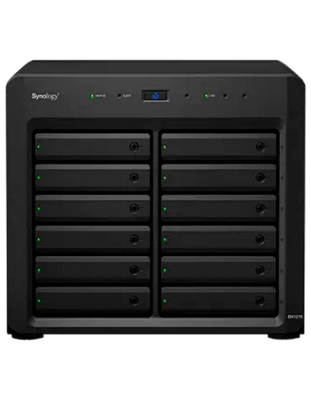 Модуль расширения NAS SYNOLOGY DX1215, Чёрный