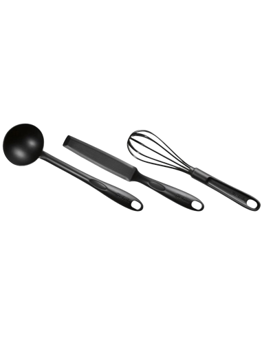 Set de ustensile de bucătărie Tefal K001S314, Negru