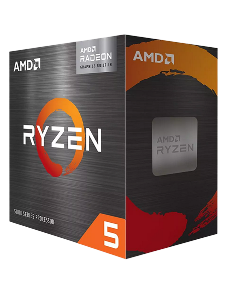 Процессор AMD Ryzen 5 5600G, Radeon Graphics, 7 GPU cores, Кулер | Box