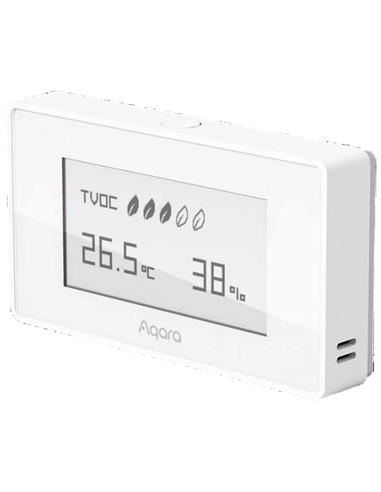 Smart senzor de temperatura și umiditate AQARA TVOC Air Quality Monitor, Alb