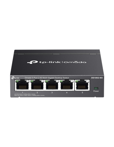 Сетевой коммутатор TP-LINK DS105G-M2, 5x 10/100/1000/2500 Мбит/с