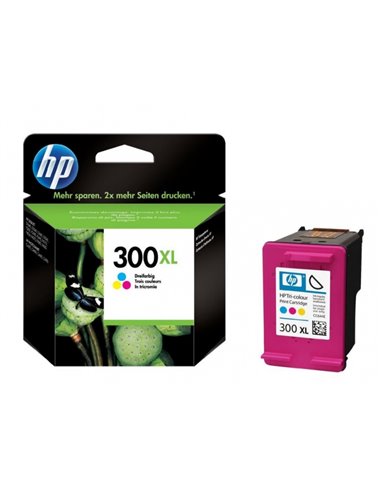 HP 300XL (CC644EE) High Yield Ink color Cartridge, for HP DeskJet D 1600 Series, 440 p.