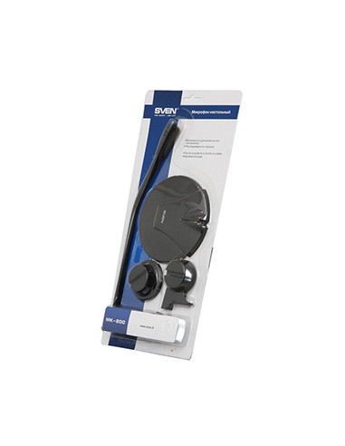 SVEN MK-200, Microphone, Desktop/monitor mountable, Black