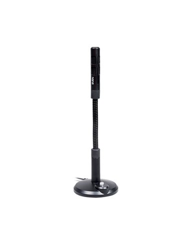 SVEN MK-490, Microphone, Desktop, On/off switch button, Flexible stand for rotation at any angle, Black