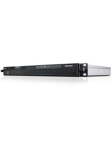 Lenovo ThinkServer RS140 w/ 4x 2.5” Bays, Xeon E3-1226v3, 1 x 4Gb ECC UDIMM, RAID100 0/1/5/10 w/ No Cache, No HDD, Slim DVD-R...