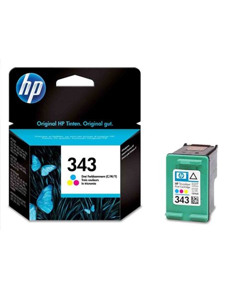 HP 343 (C8766EE) Tri-color Ink Cartridge for HP Photosmart 2575, 8050, C4180, D5160, Deskjet 6940, D4160, 330 p.