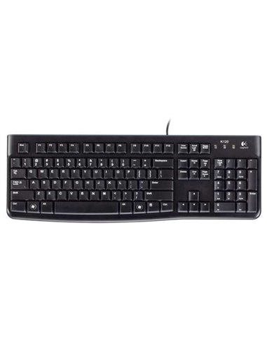 Logitech Keyboard K120 for Business, USB, OEM - RUS