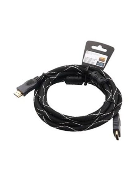 Cable HDMI - 2m - Brackton ”Professional” K-HDE-BKR-0200.BS, 2 m, High Speed HDMI® Cable with Ethernet, male-male, up to 2160...