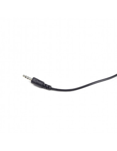 Gembird MIC-205 Desktop microphone with flexible gooseneck and practical on/off switch, Frequency: 50 Hz - 16 kHz, Sensitivit...