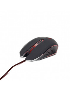Gaming Mouse Gembird MUSG-001-R / USB / 2400dpi / Black 2