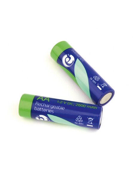 EnerGenie EG-BA-AA26-01 Ni-MH rechargeable AA batteries, 2600mAh, 2pcs blister pack
