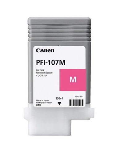 Ink Cartridge Canon PFI-107 M, magenta, 130ml for iPF670,680,685,770,780,785