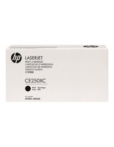 HP 504A (CE250A) Black Cartridge for CLJ Color LaserJet CP3525, CP3525n, CP3525dn, CP3525x, CM3530, CM3530fs, 5000 p.