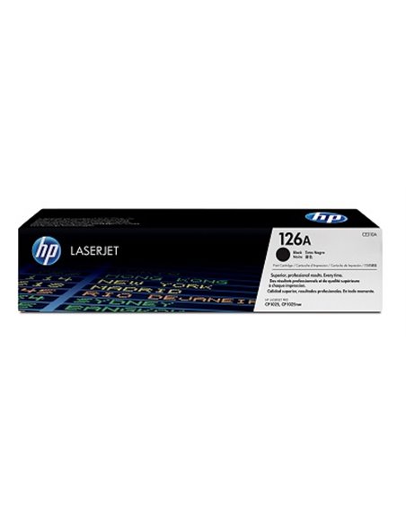 HP 126A (CE310A) Black Cartridge for HP Color LaserJet Pro CP1025, CP1025nw, 100 M175a, 100 M175nw, HP TopShot LaserJet Pro M...