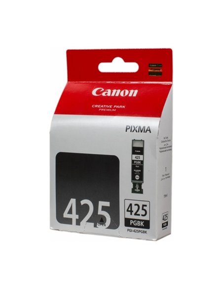 Ink Cartridge Canon PGI-425 Bk (4532B001) black, 19ml for iP4840/4940 & MG5140/5240/6240/8140