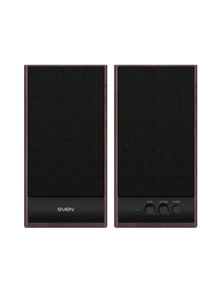 Колонки 2.0 SVEN SPS-609 / 10W RMS / Cherry