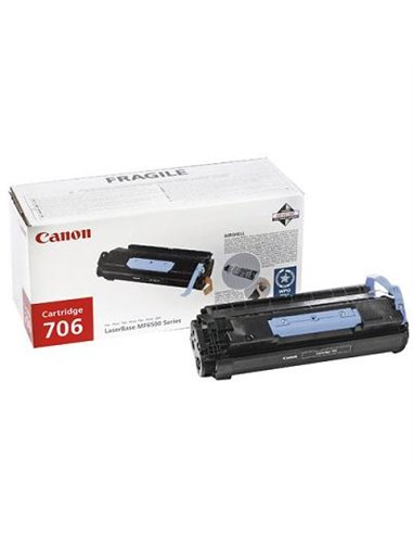 Laser Cartridge Canon 706 B (0264B002), black (5000 pages) for MF6530, 6540, PL6550, 6560, 6580, 6560