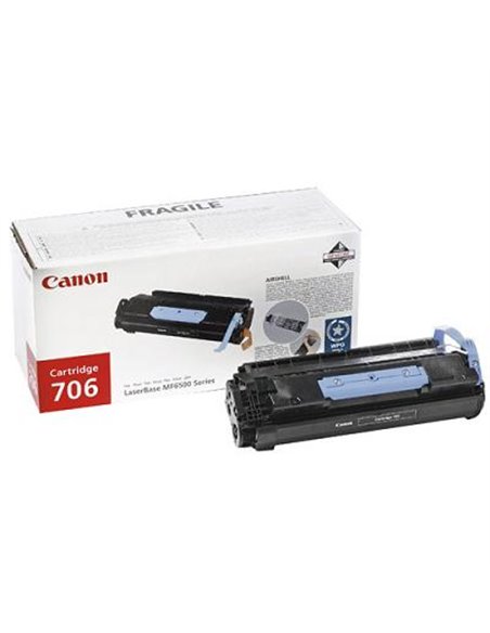 Laser Cartridge Canon 706 B (0264B002), black (5000 pages) for MF6530, 6540, PL6550, 6560, 6580, 6560