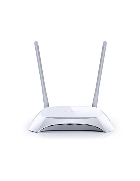 TP-LINK TL-MR3420 N300 Wireless 3G/4G Router, USB 2.0 Port for UMTS/HSPA/EVDO USB modem, 3G/WAN failover, 3G/WAN Connection ...