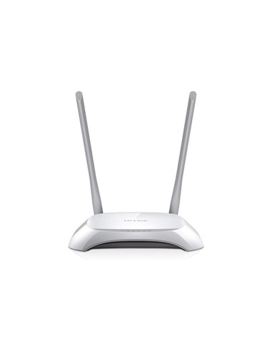 Wi-Fi роутер TP-LINK TL-WR840N / N300 / Wi-Fi4 / 1 WAN + 4 LAN / 2 fixed antennas