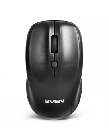 SVEN RX-305 Wireless, Optical Mouse, 2.4GHz, Nano Receiver, 800/1200/1600 dpi, USB, Black