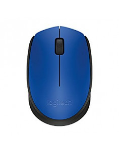 Logitech Wireless Mouse M171 Blue, Optical Mouse for Notebooks, Nano receiver, Blue, Retail