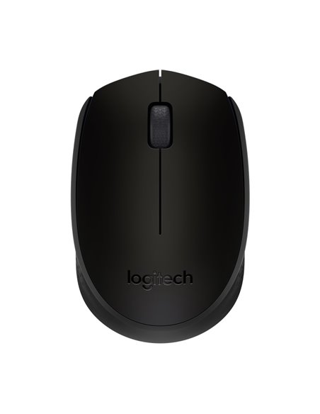 Logitech Wireless Mouse M171 Black, Optical Mouse for Notebooks, Nano receiver, Black, Retail