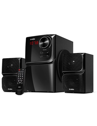 Boxe 2.1 SVEN MS-305 / 40W RMS / Bluetooth / FM-tune / USB Flash / SD card / Black