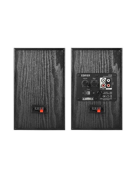 Колонки Edifier R1100 Black / 42W RMS / Audio in: 2x RCA / wooden / (4”+1/2”)