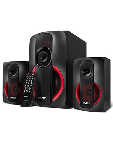 Колонки 2.1 SVEN MS-304 / 40W RMS / Bluetooth / FM-tune / USB Flash / SD card / Black