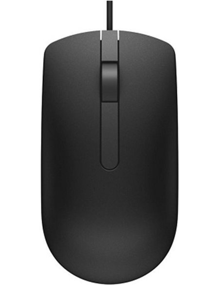 Dell Optical Mouse - Wired - USB, 1000 dpi, 413g, MS116 - Black (570-AAIS)