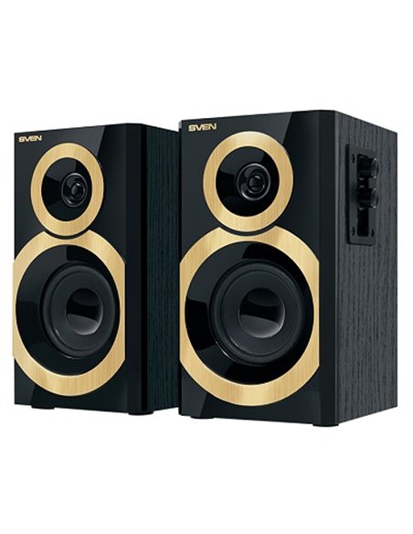 Колонки 2.0 SVEN SPS-619 / 20W RMS / Gold