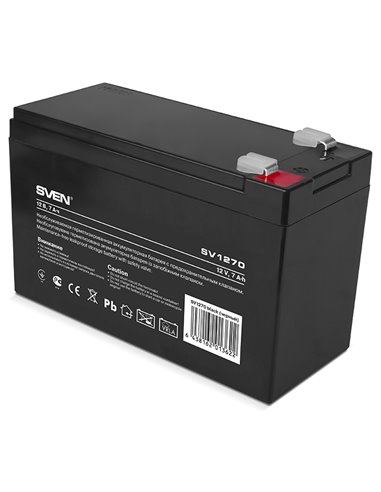 SVEN SV1270, Battery 12V 7AH