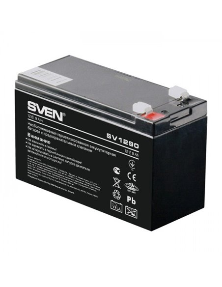 SVEN SV1290, Battery 12V 9AH